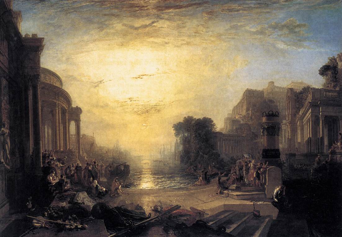 “The Decline of the Carthaginian Empire”, by Joseph Mallord William Turner