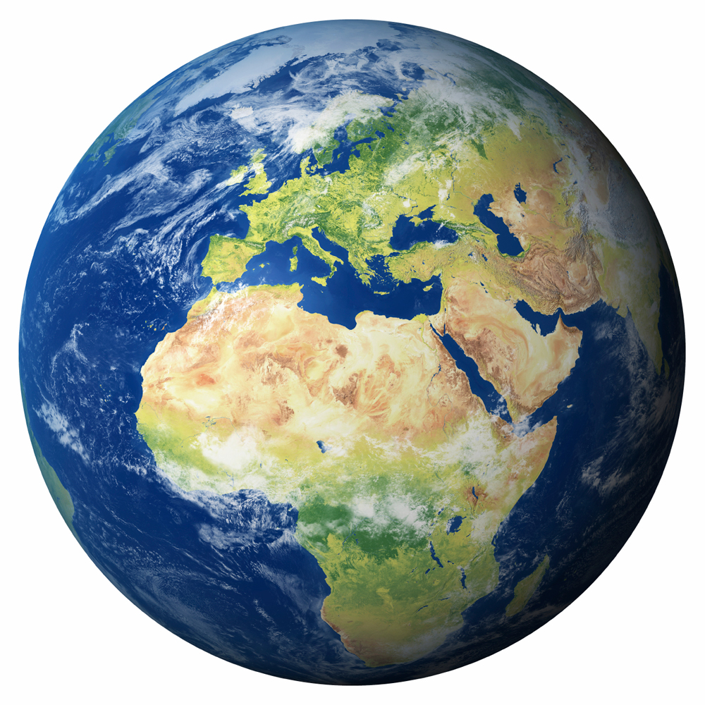 The Earth seen from space